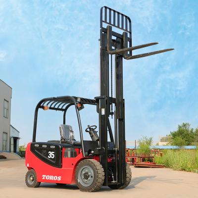 China 100-200Ah Battery Operated Forklift Truck Electric Counterbalance Forklift for sale