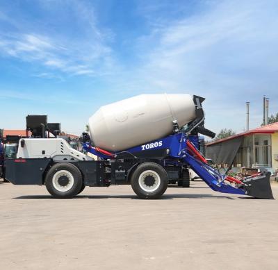 China 4×2 Concrete Mixer Machine Truck Ready Mix Concrete Truck For Construction Sites for sale