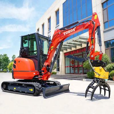 China Compact Reliable TE-35s Mini Hydraulic Excavator With 0.09m3 Bucket Capacity for sale