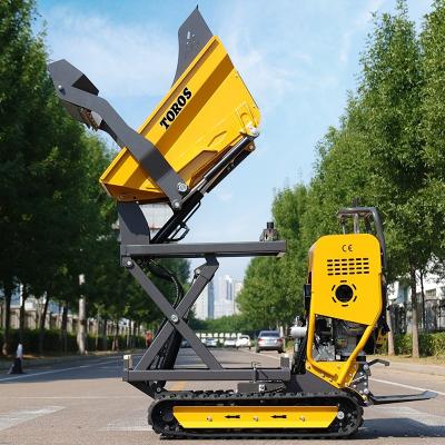 China 20MPa Powerful Travel Motor Mini Dumper 500kg 85mm Ground Clearance for sale