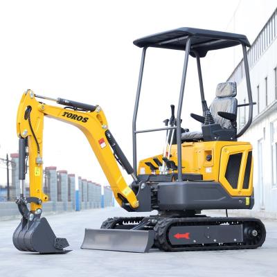 China 3060mm Total Length Compact Crawler Excavator 1 Ton With 8kn Maximum Excavation Force for sale