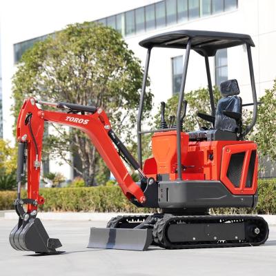 China Slewing Speed 10 Rpm Mini Crawler Excavator 16mpa Voor bouwprojecten Te koop