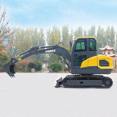 China Max Digging Height 4450mm Mini Digger Machine With 1240mm Stick Length for sale