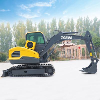 China Max Dumping Height 3050mm Mini Excavator Machine With 8rpm Unit Swing Speed for sale