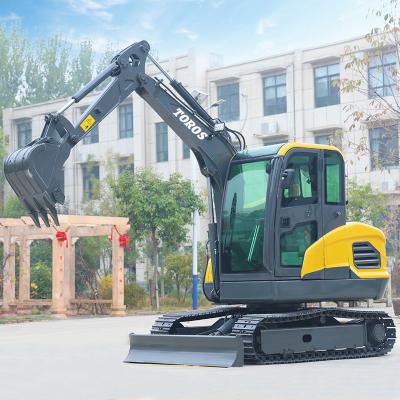 China 300mm Track Width Mini Excavator Machine Max Digging Depth 2345mm Wheelbase 1800mm for sale