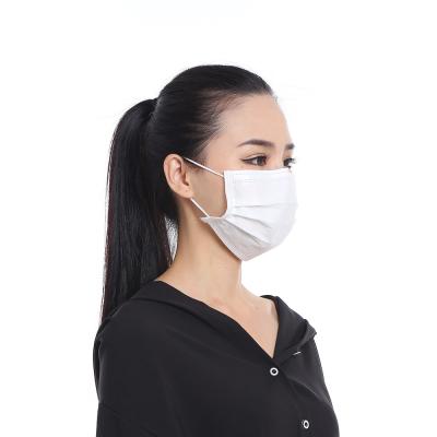 China Máscara descartável personalizada de 3 dobras, cuidados pessoais descartáveis da máscara protetora do anti vírus à venda