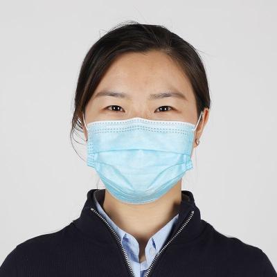 China Personal Protection Disposable Medical Mask / Non Woven Fabric Face Mask for sale