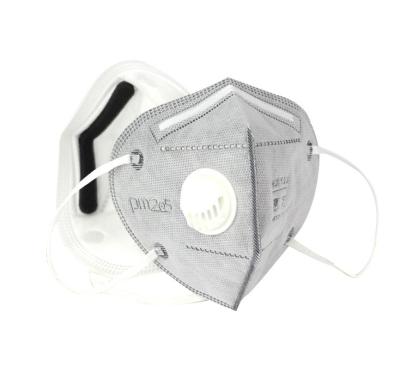 China Anti Pollution Folding FFP2 Mask , Non Woven Fabric Face Mask Antibacterial for sale