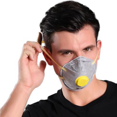 China Customized Cup FFP2 Mask / 4ply Fine Particle Dust Mask Gray Color for sale