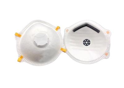 China N95 Respirator With Valve High Filtration Capacity Soft Touch Lining Fabric for sale