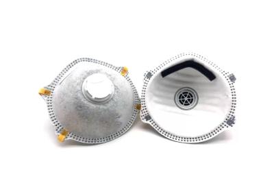 China Máscara de polvo modificada para requisitos particulares del filtro del carbono del logotipo, color activado del gris de la máscara de polvo del carbón de leña en venta