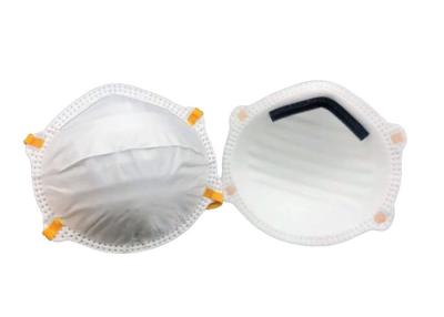 China Máscara de polvo disponible FFP1 del olor anti, tamaño de partículas de Customzied de la máscara del filtro en venta
