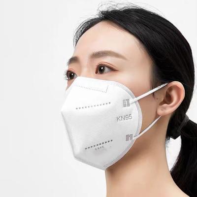China Da máscara 5 máscara protetora protetora respirável KN95 médica descartável da dobra à venda