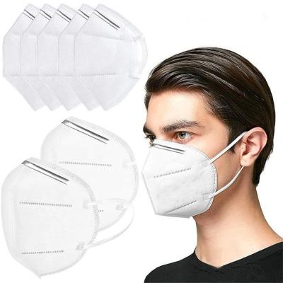China Breathability alto KN95 máscara protetora não tecida descartável de máscara protetora de 5 dobras à venda
