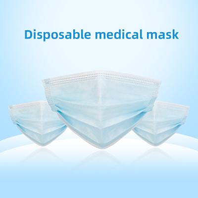 China Custom Disposable Medical Mask PP Outer Layer Non Woven Medical Mask for sale