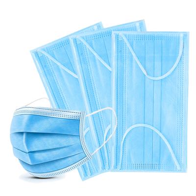 China Non Woven PP Face Medical Mask , Disposable Earloop Face Mask With Elastic Ear Loop for sale