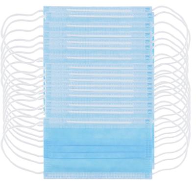 China Non Woven Fabric 3 Ply Surgical Face Mask , Disposable Nose Mask For Food Industry for sale