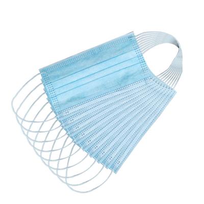 China Hypoallergenic Anti Pollution Face Mask 3 Ply Earloop Dust Prevention / Sterilization for sale
