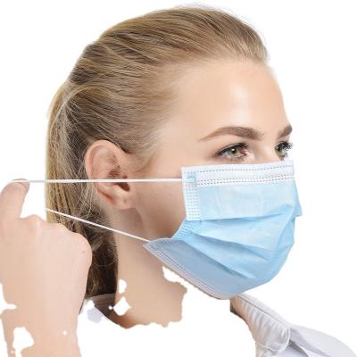 China Breathable Blue Face Mask / Disposable Mouth Mask Multi Layered Stereo Design for sale