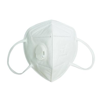 China Disposable Valved Dust Mask , Lightweight Size Foldable N95 Mask for sale