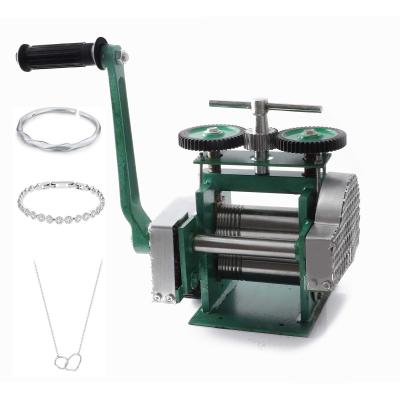 China 120mm Rolling Mills Machines Jewelry Press Machine Distance Adjustable for sale