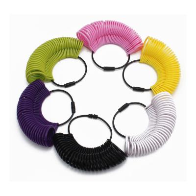China US/UK/HK size Jewelry Accessories Tools Plastic Ring Finger Gauge for sale
