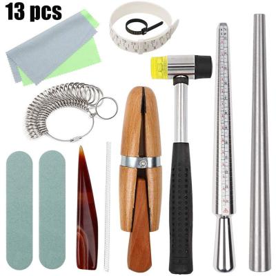 China 13 Piece Jewelry Measuring Tool Set Crafting Diy Accessories for sale