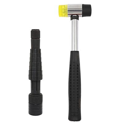 China Dual Head Plastic And Rubber Hammer Metal Mallet For Jewelers for sale