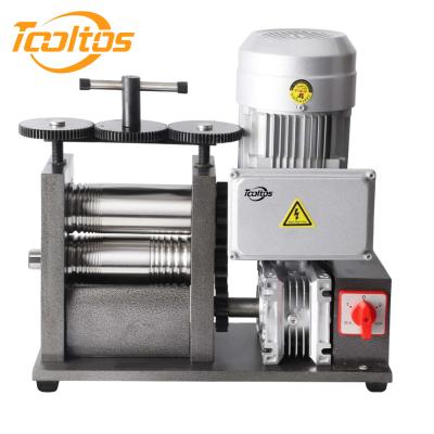China TOOLTOS 1HP Joalharia Elétrica Tablet Press Rolling Mill Máquina de Prata Para Joalharia à venda