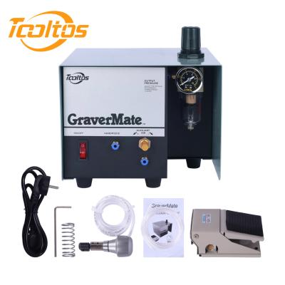 China Tooltos Single Handle Pneumatic Engraving Machine For Jewelry for sale