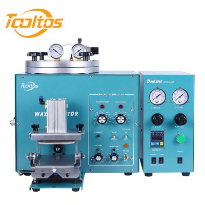China Tooltos Jewelry Wax Injector With Auto Clamp Wax & Controller Jewelers Casting Tools for sale