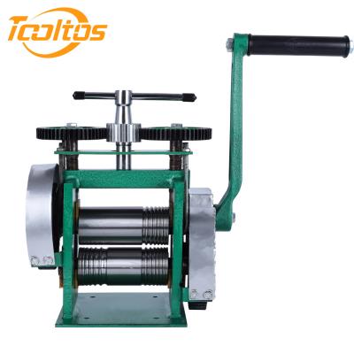 Китай Tooltos Ручной планшетный пресс ювелирные изделия Rolling Mill Machine 3 Ролик изгибающая машина продается
