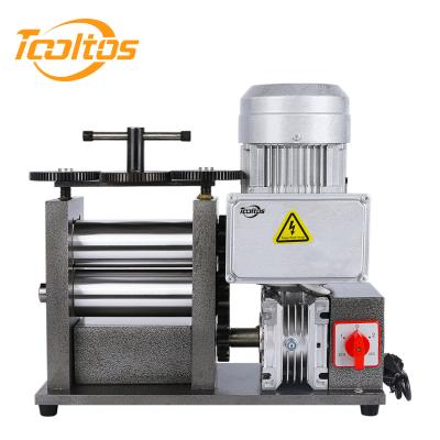 China Tooltos Electric Jewelry Tablet Press Rolling Mill Machine Flat Area 120mm 160mm for sale