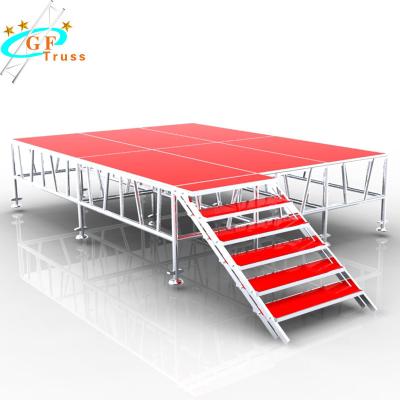 China Indoor Aluminium Portable Concert Stage Outdoor Stage Platform for sale