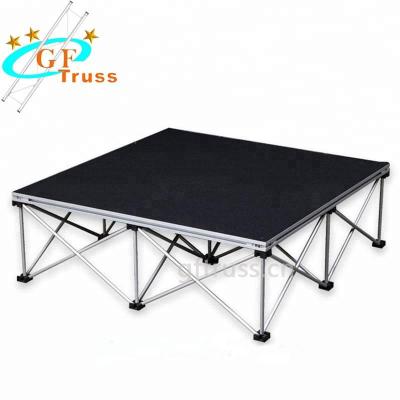 China high quality Portable Stage Easy install mobile event stages outdoor concert portable stage for sale for sale
