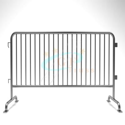 China Steel Stage Barriers Galvanized Iron Crash Temporary Metal Road Use for sale