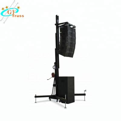 China Heavy duty crank up line array speaker stand for sale