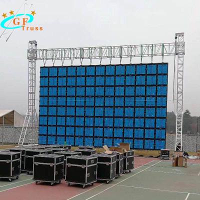 China Goal Post Aluminum Video Wall Truss Structure For Hanging Screen for sale