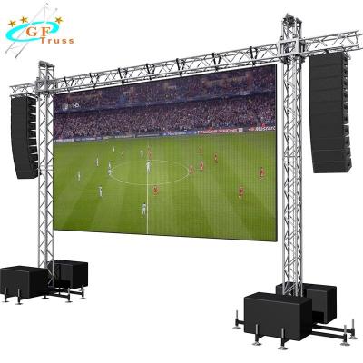 China 6061 T6 Aluminum Led Display 290x290mm Goal Post Truss for sale