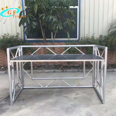 China Folding Lightweight Aluminum Folding DJ Booth For Event for sale