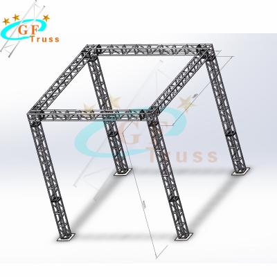China 520*760mm Outdoor Event Truss Systems Aluminium 6061-T6 for sale