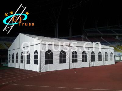 中国 破損防止の10×20Mアルミニウム結婚の玄関ひさしのテントは100人を握る 販売のため