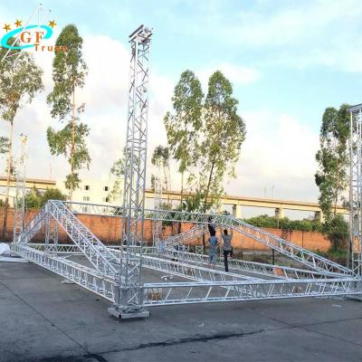 China Sistema de alumínio do fardo do telhado da fase do concerto do festival de música à venda