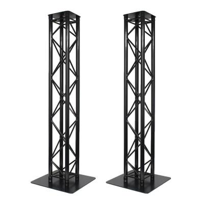 China Aluminum DJ Lighting Stage Tower Totem Truss For Indoor Wedding for sale