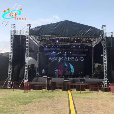 China Heavy Load Aluminum Outdoor Stage Roof Truss System 3m Length for sale