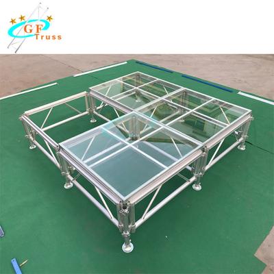 China Customized 0.6M Adjustable Height Aluminum Stage Platform For Exhibition for sale