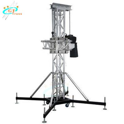 China 6061 Telescopic Lifting Tower For Aluminum Stage Lighting Truss System for sale