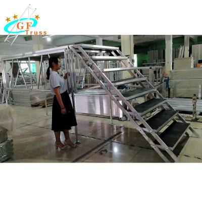 China Non - Slip Industrial Aluminium Stage Platform For Event for sale