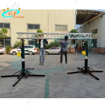 China LED Screen Speakers Light Truss Stand Heavy Duty Crank Hanging For Events for sale