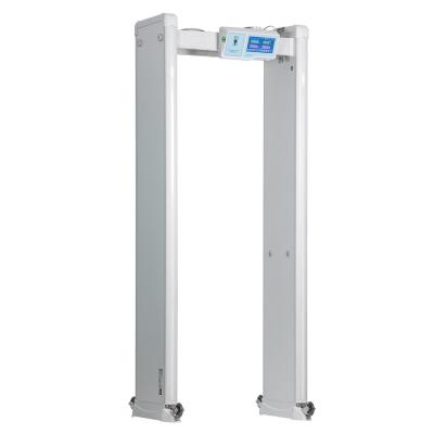 China Portable EASY MOVE Touch Screen Walk Through Metal Detector Security Gate For Public Security Check for sale